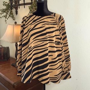Who What Wear | Animal Print Top | Size 3x